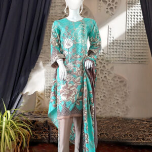 Eastren Cut Khaddar Suit